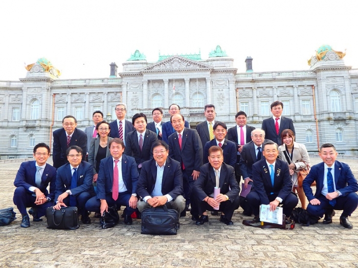 第２回日本大学出身国会議員と桜門社長会会員との交流会 迎賓館赤坂離宮見学会・講演会