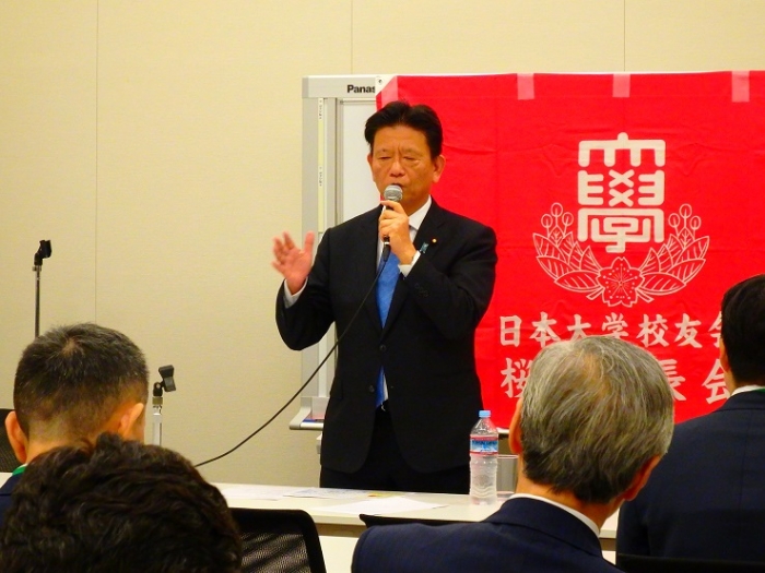 第２回日本大学出身国会議員と桜門社長会会員との交流会 迎賓館赤坂離宮見学会・講演会